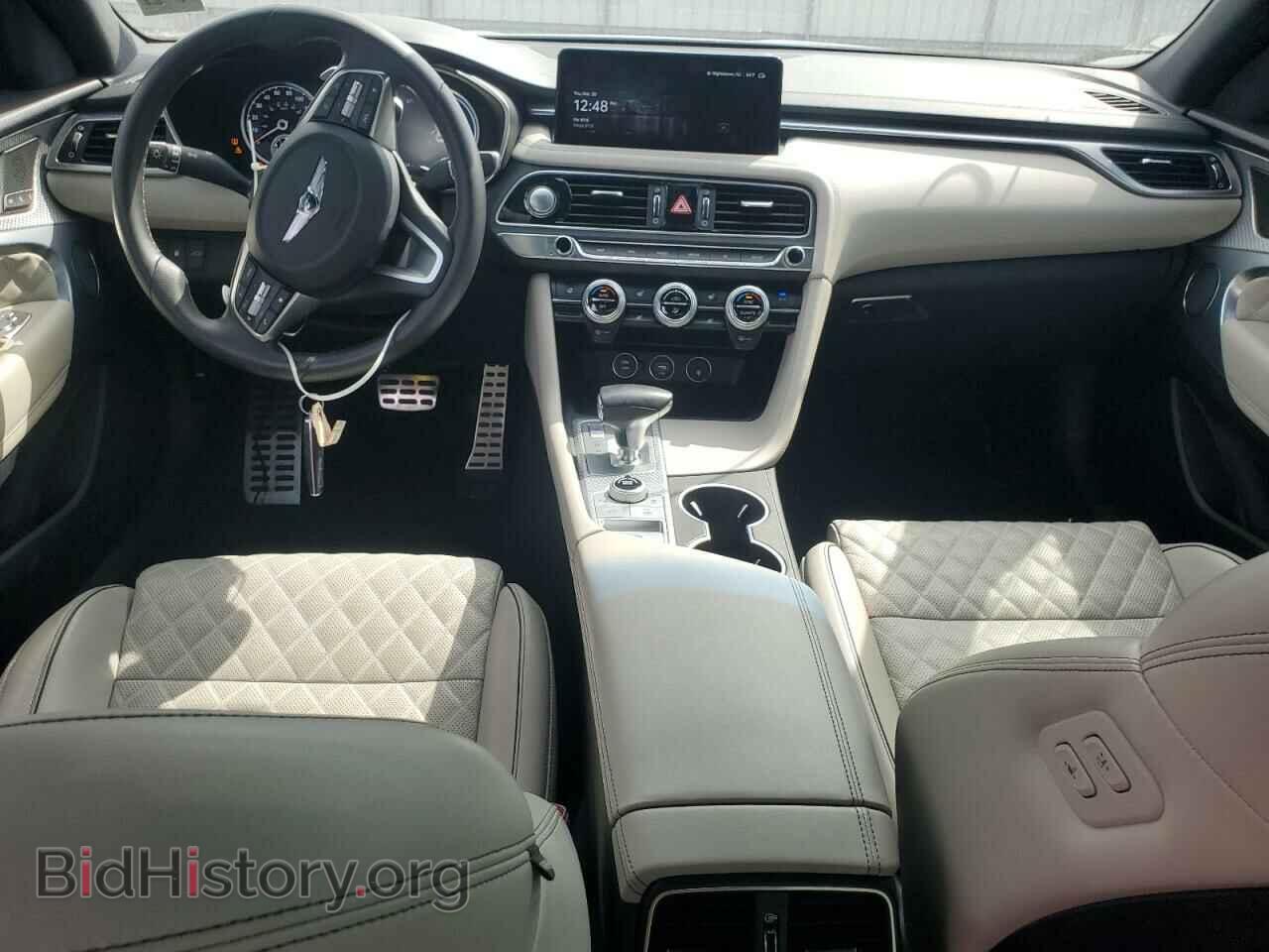 2022 GENESIS G70 BASE - VIN: KMTG54TE2NU101752 - Фото 8
