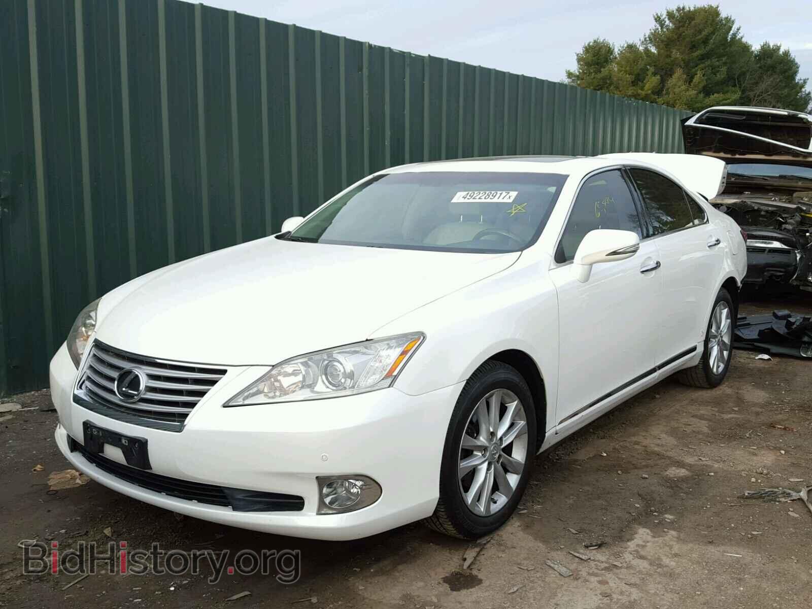 2012 LEXUS ES350 - VIN: JTHBK1EG7C2500534 - Фото 2