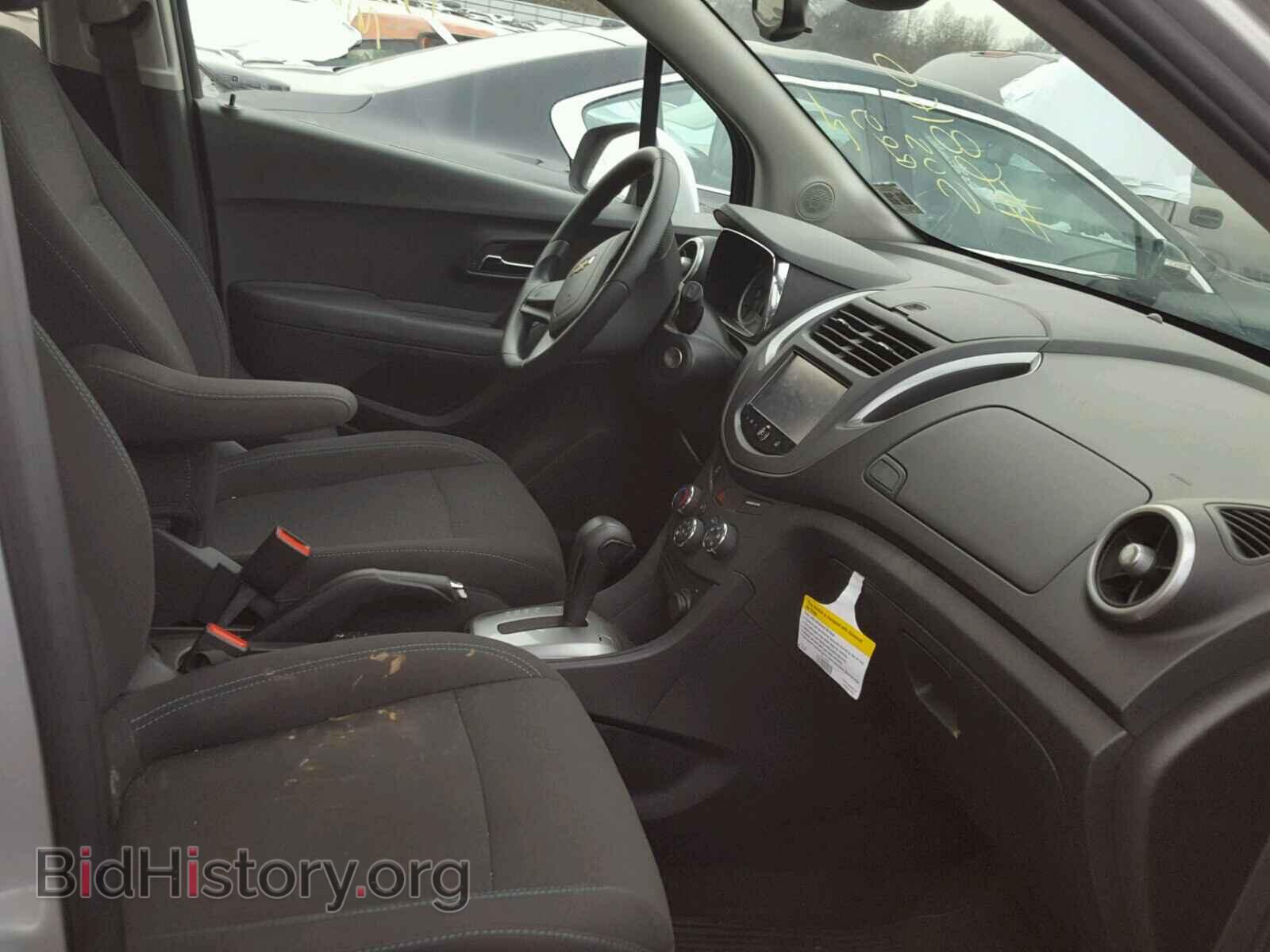 2016 CHEVROLET TRAX - VIN: 3GNCJKSB1GL125100 - Фото 5