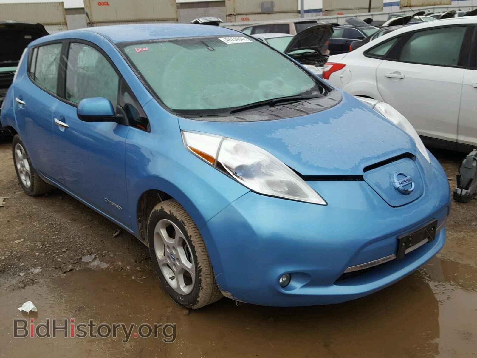 Photo 1N4AZ0CP9DC421423 - NISSAN LEAF 2013