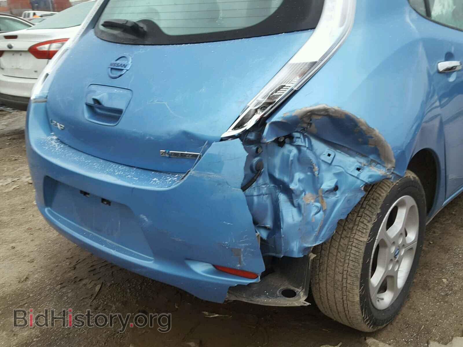 2013 NISSAN LEAF - VIN: 1N4AZ0CP9DC421423 - Фото 9