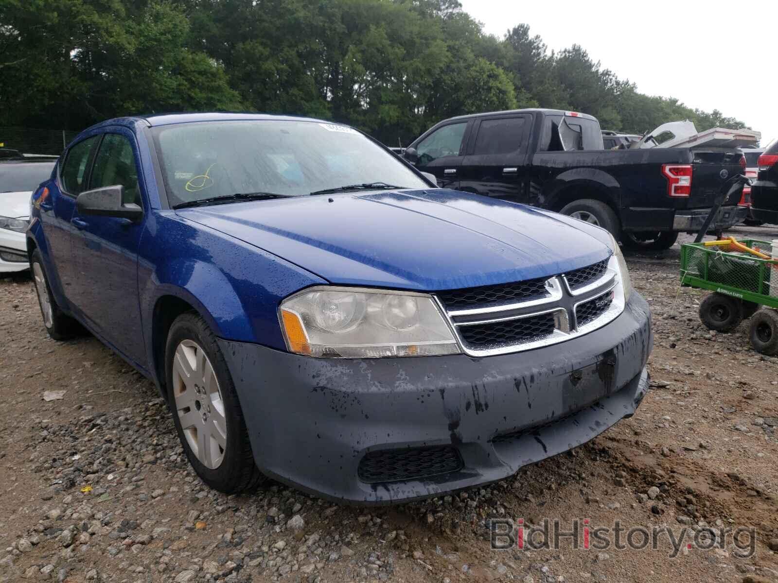 Photo 1C3CDZAB1CN174869 - DODGE AVENGER 2012