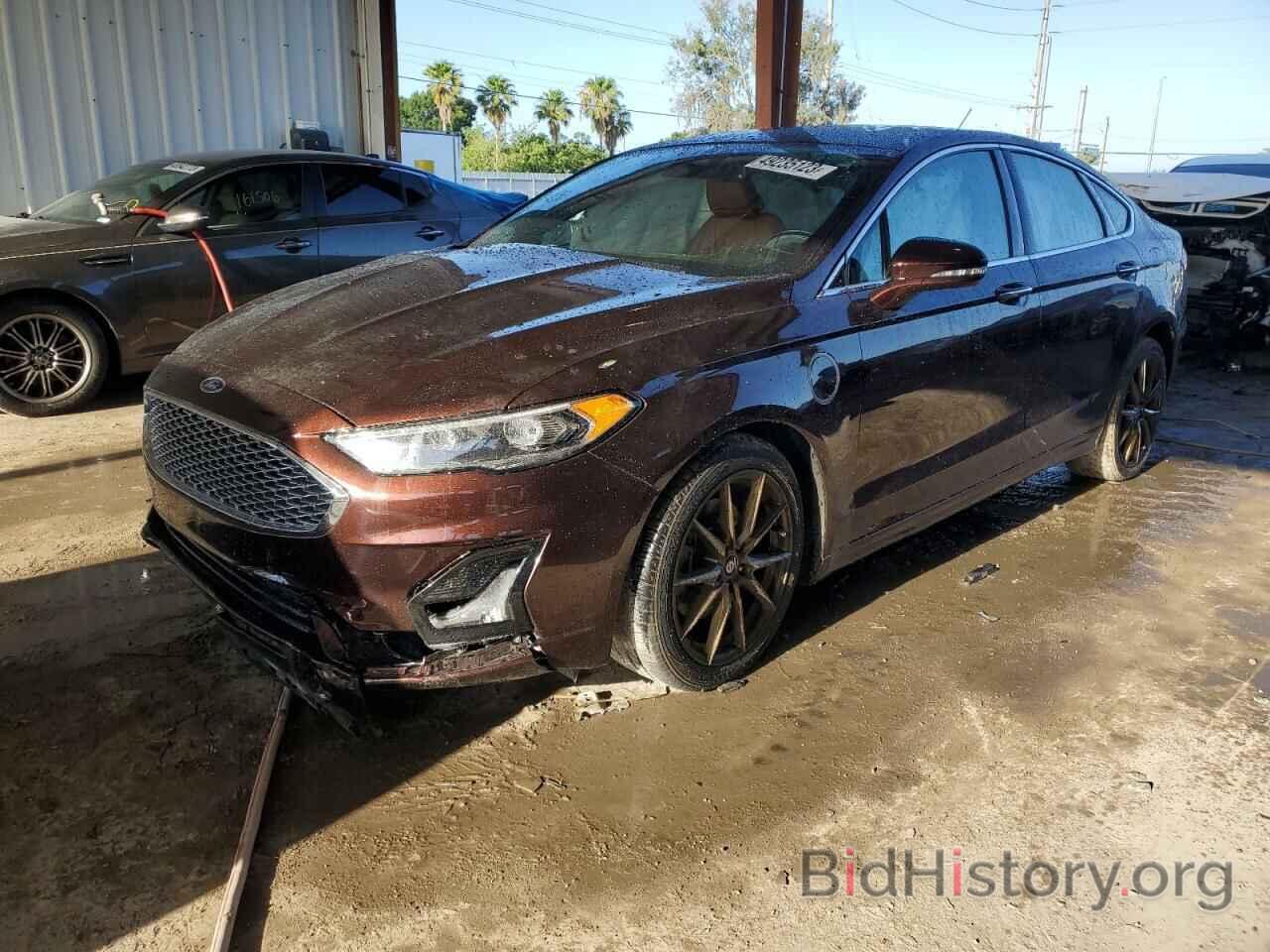 Photo 3FA6P0SU2KR144020 - FORD FUSION 2019