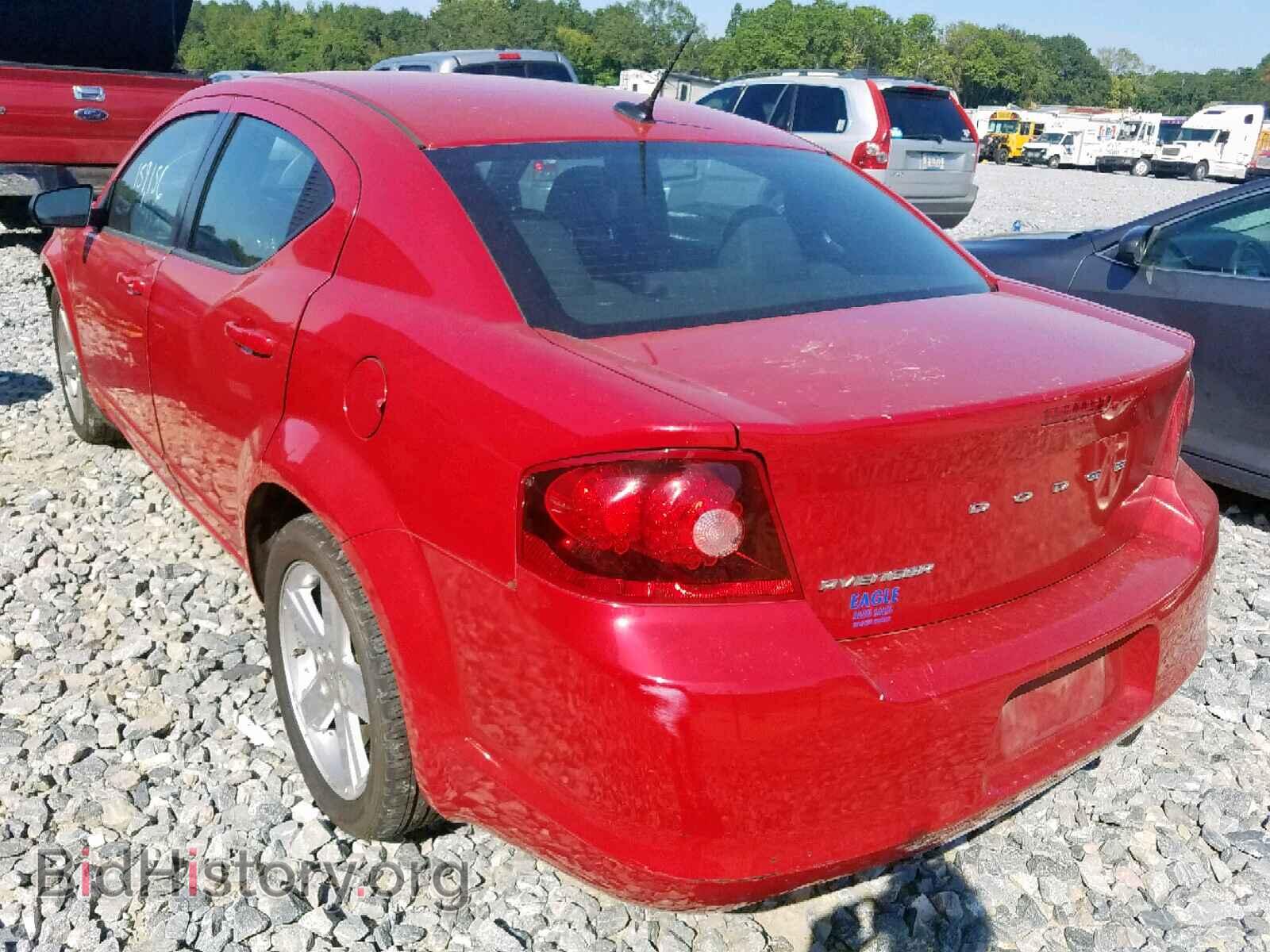 2013 DODGE AVENGER - VIN: 1C3CDZAB9DN712624 - Фото 3
