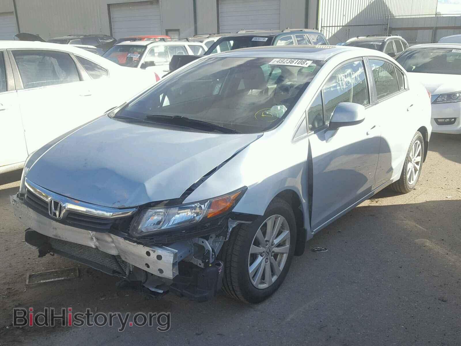 2012 HONDA CIVIC - VIN: 2HGFB2F93CH505814 - Photo 2
