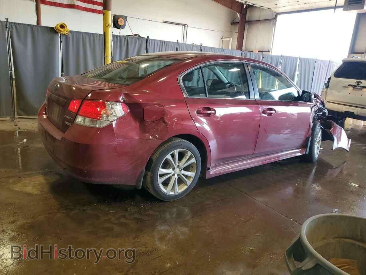 2014 SUBARU LEGACY - VIN: 4S3BMBA64E3034394 - Фото 3