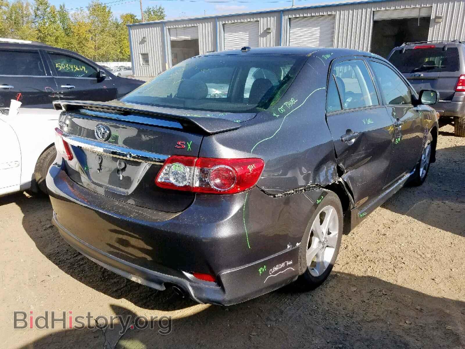 2012 TOYOTA COROLLA BA - VIN: 2T1BU4EE8CC893263 - Фото 4