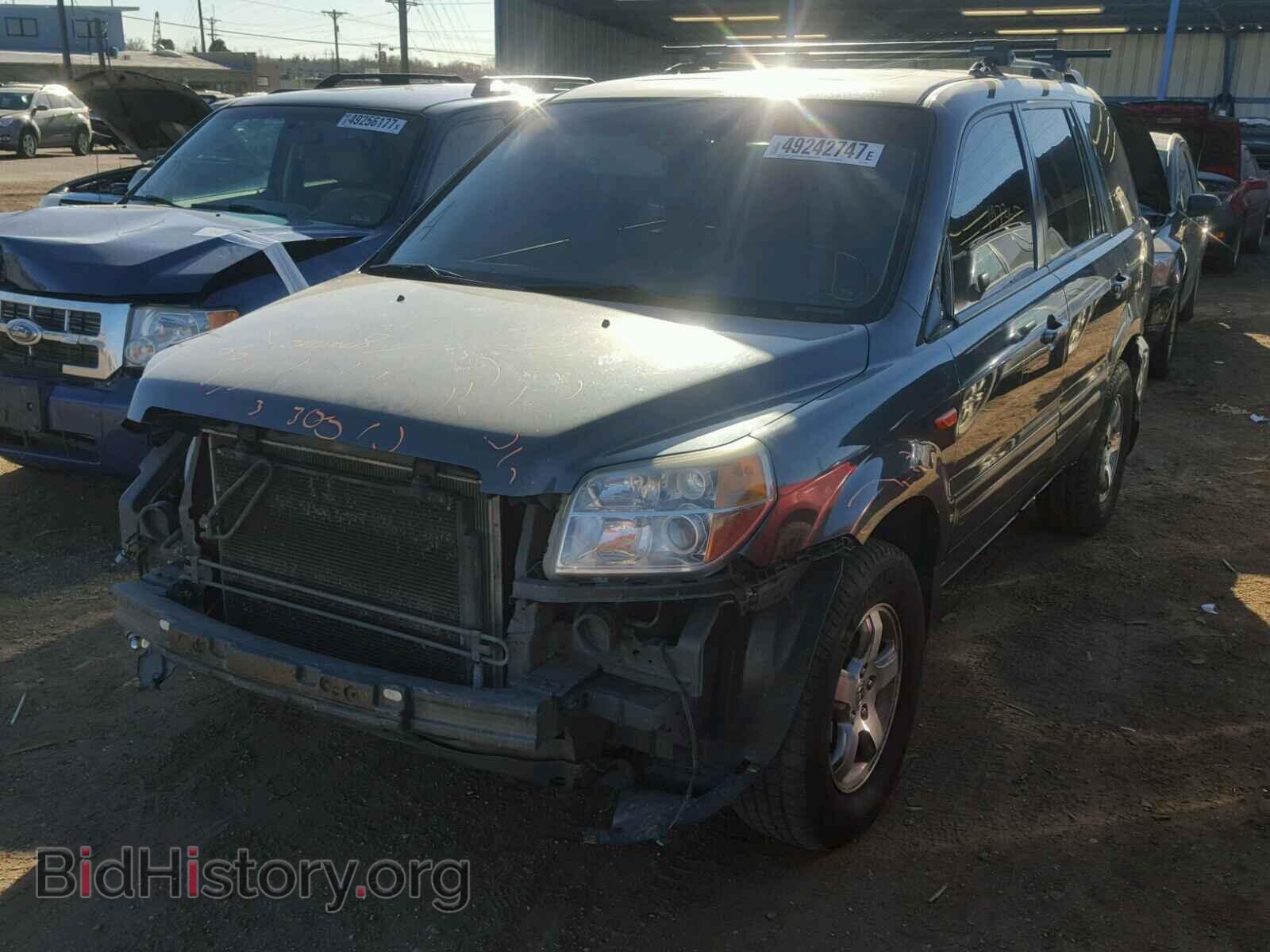 2006 HONDA PILOT - VIN: 2HKYF18616H519697 - Фото 2