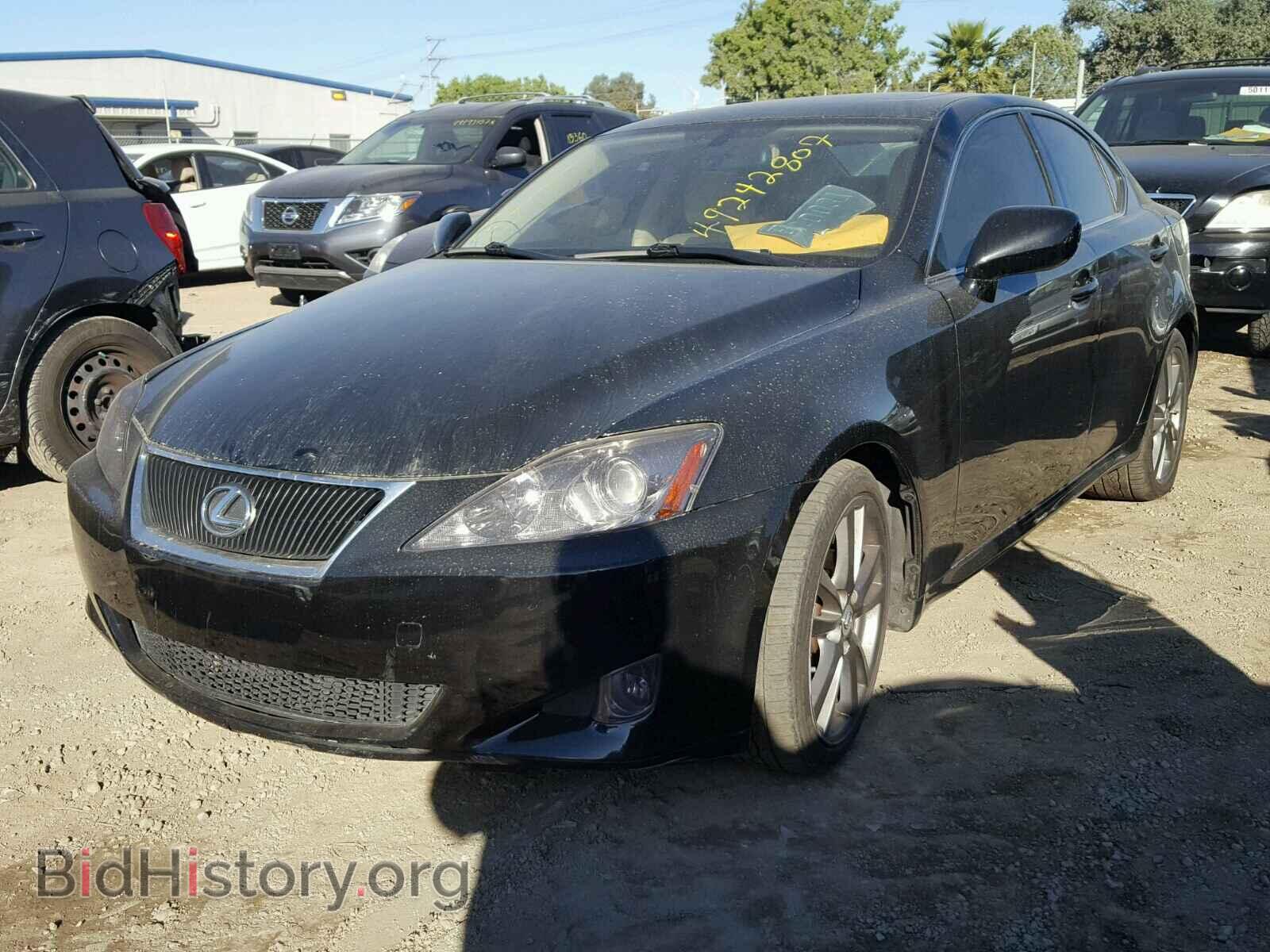 2007 LEXUS IS250 - VIN: JTHBK262X75043344 - Фото 2