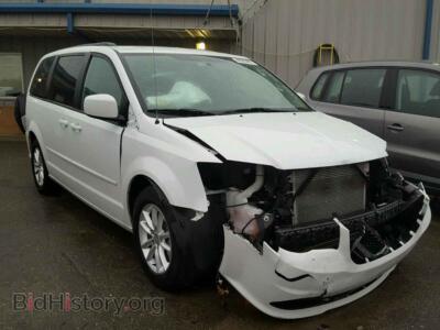 2016 Dodge CARAVAN Grand Cara, белый — VIN 2C4RDGCG5GR234924, Copart