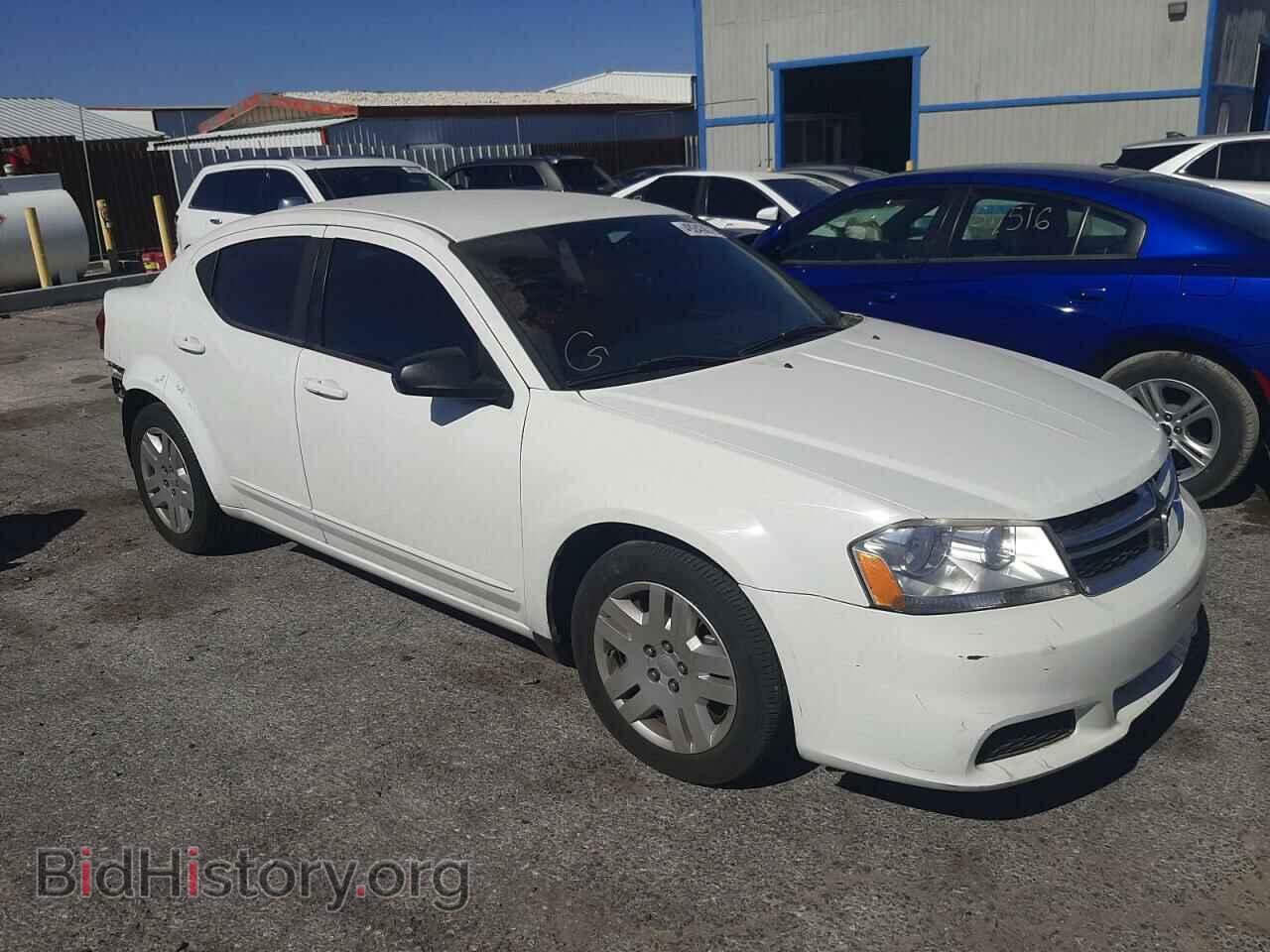 Photo 1C3CDZAB7CN266472 - DODGE AVENGER 2012