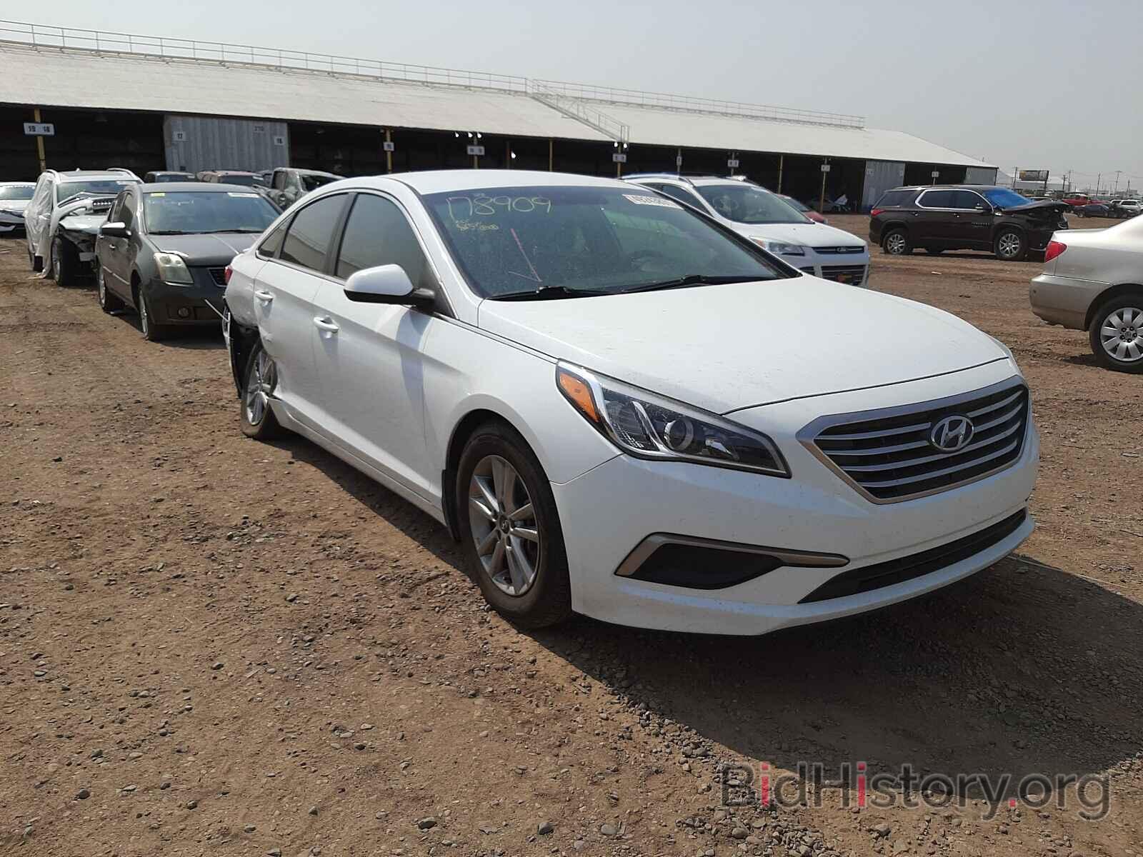 Фотография 5NPE24AF6HH542907 - HYUNDAI SONATA 2017