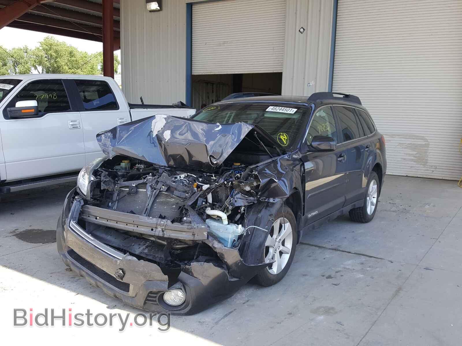 2013 SUBARU OUTBACK - VIN: 4S4BRBGCXD3273912 - Фото 2