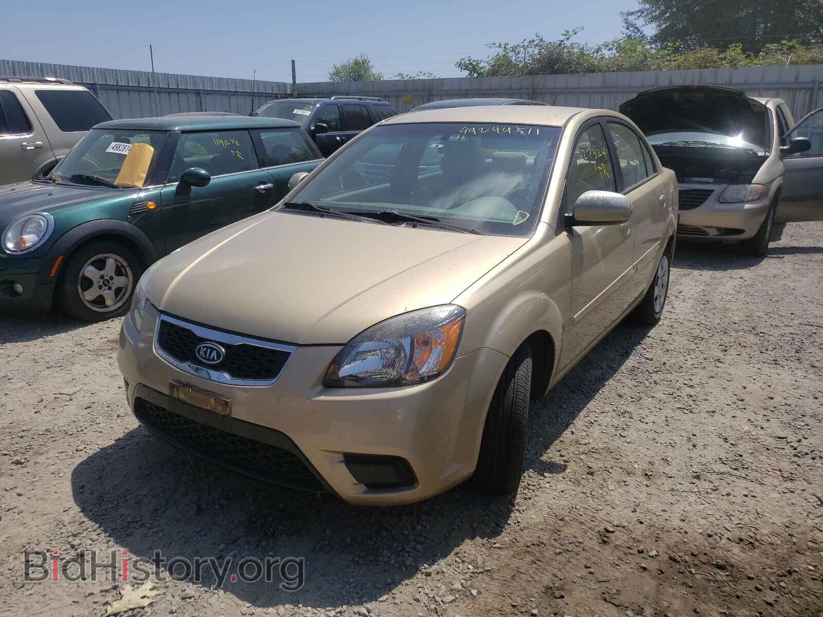 2010 KIA RIO - VIN: KNADH4A30A6629845 - Фото 2