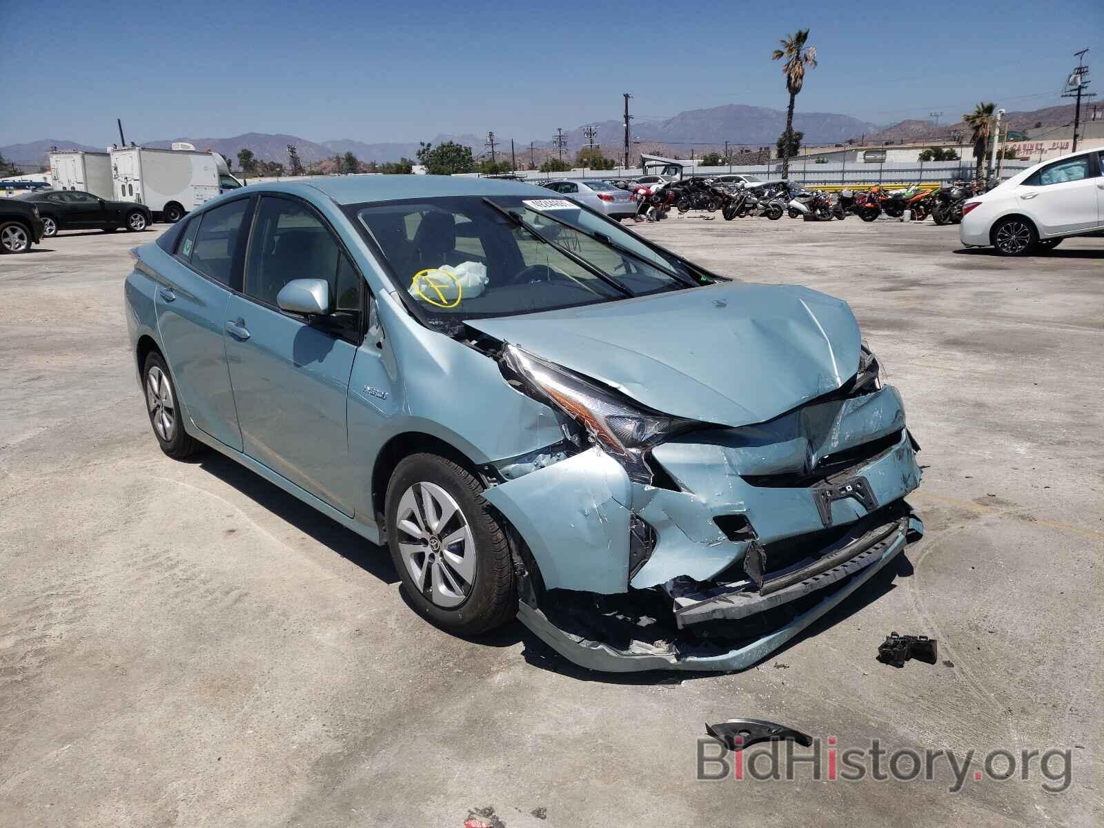 Photo JTDKARFU0H3030890 - TOYOTA PRIUS 2017