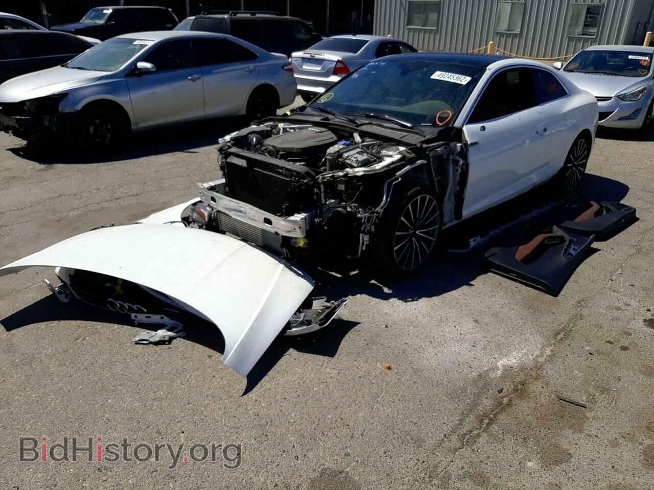 2018 AUDI A5 - VIN: WAUPNAF53JA001385 - Фото 2