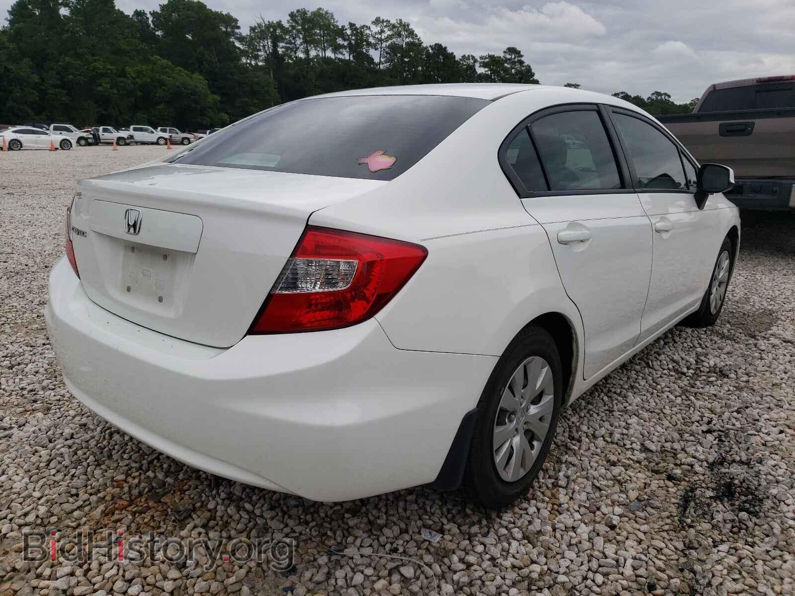 2012 HONDA CIVIC - VIN: 2HGFB2F59CH609902 - Фото 4