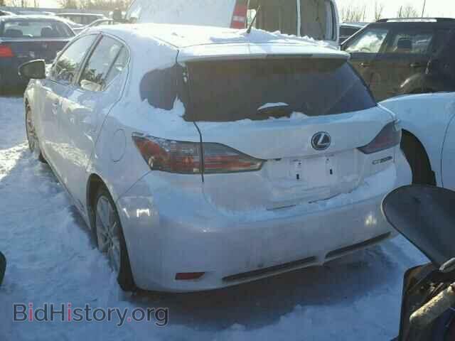 2011 LEXUS CT 200 - VIN: JTHKD5BH1B2022091 - Фото 3