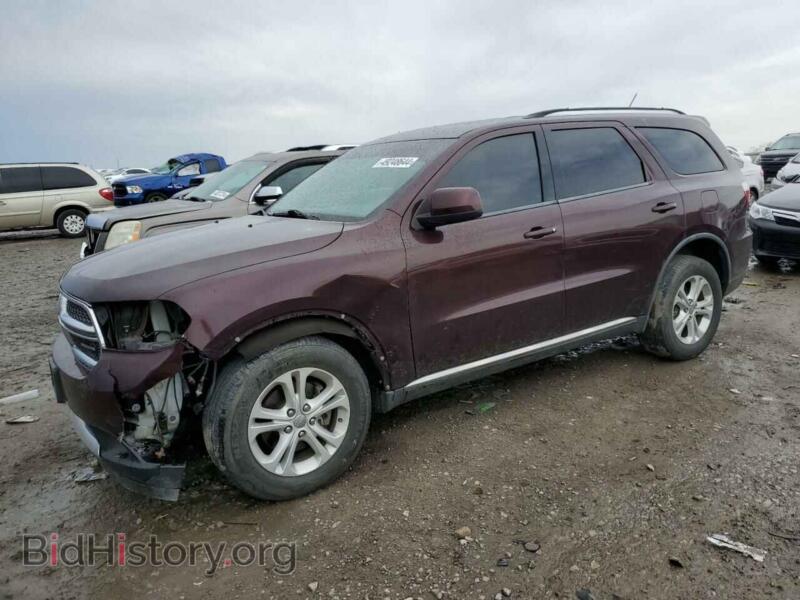 2012 Dodge DURANGO SXT (VIN 1C4RDJAG2CC195762) — photo 1 of 12, Copart, damage: front end