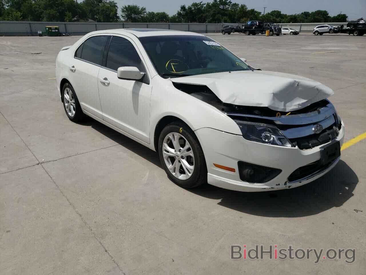 Photo 3FAHP0HA1CR107645 - FORD FUSION 2012