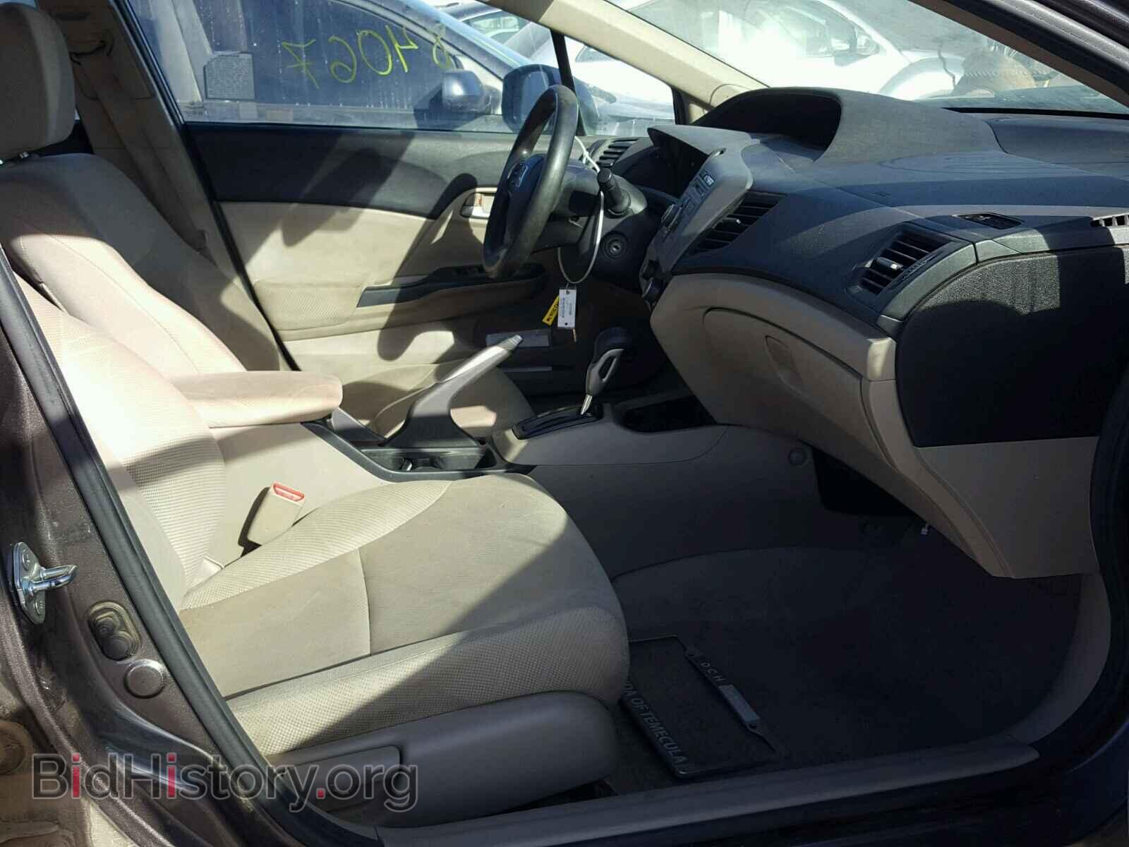2012 HONDA CIVIC - VIN: 19XFB2F57CE323430 - Фото 5