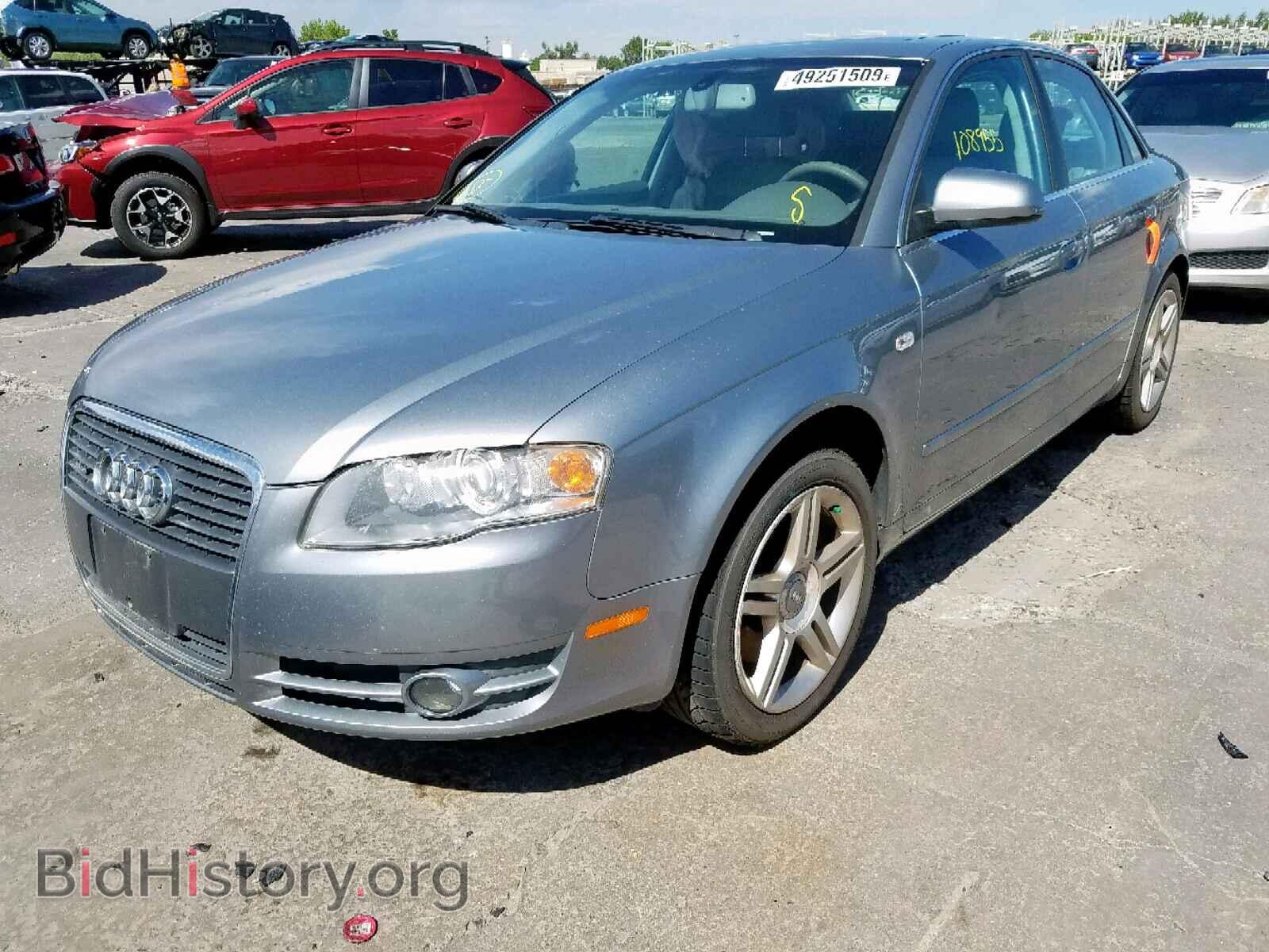 2006 AUDI A4 - VIN: WAUDF78E96A101465 - Фото 2