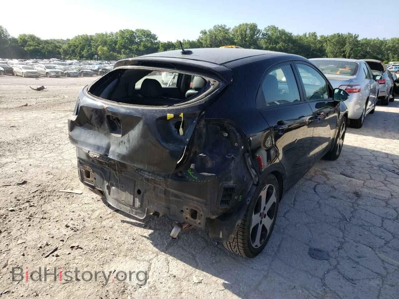 2013 KIA RIO - VIN: KNADN5A33D6192202 - Фото 4