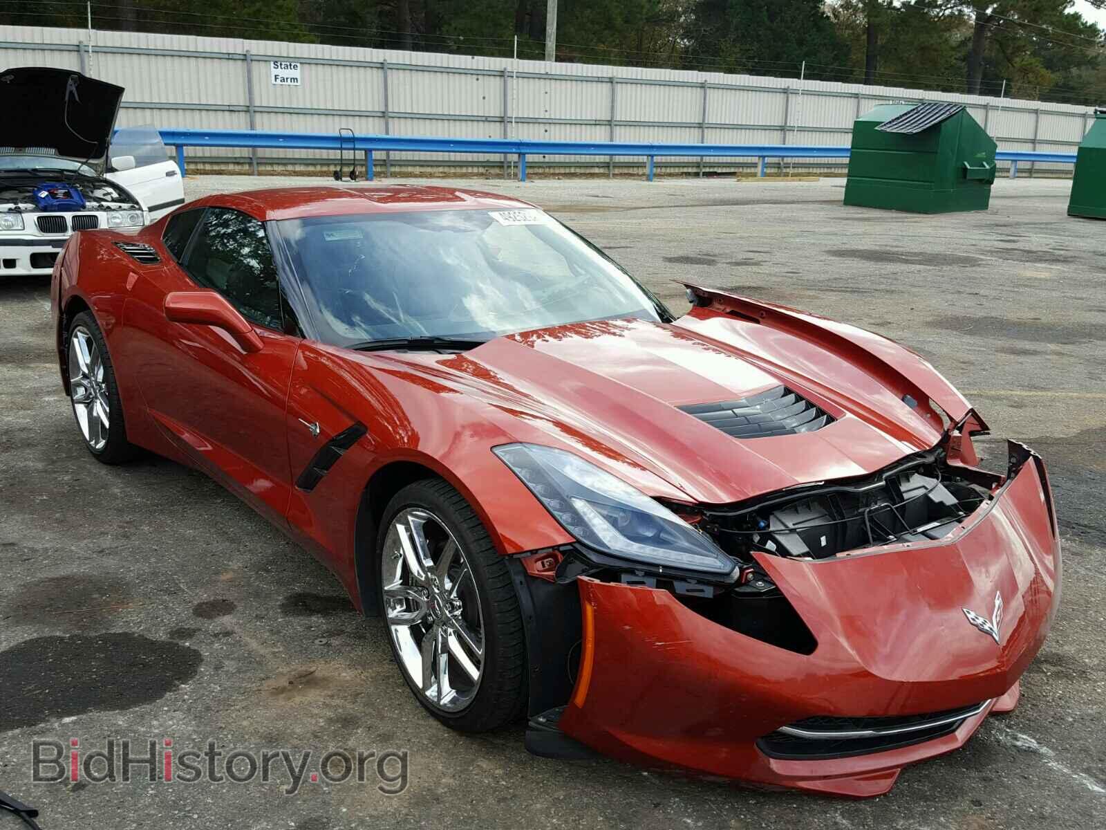 Photo 1G1YB2D71F5111628 - CHEVROLET CORVETTE 2015