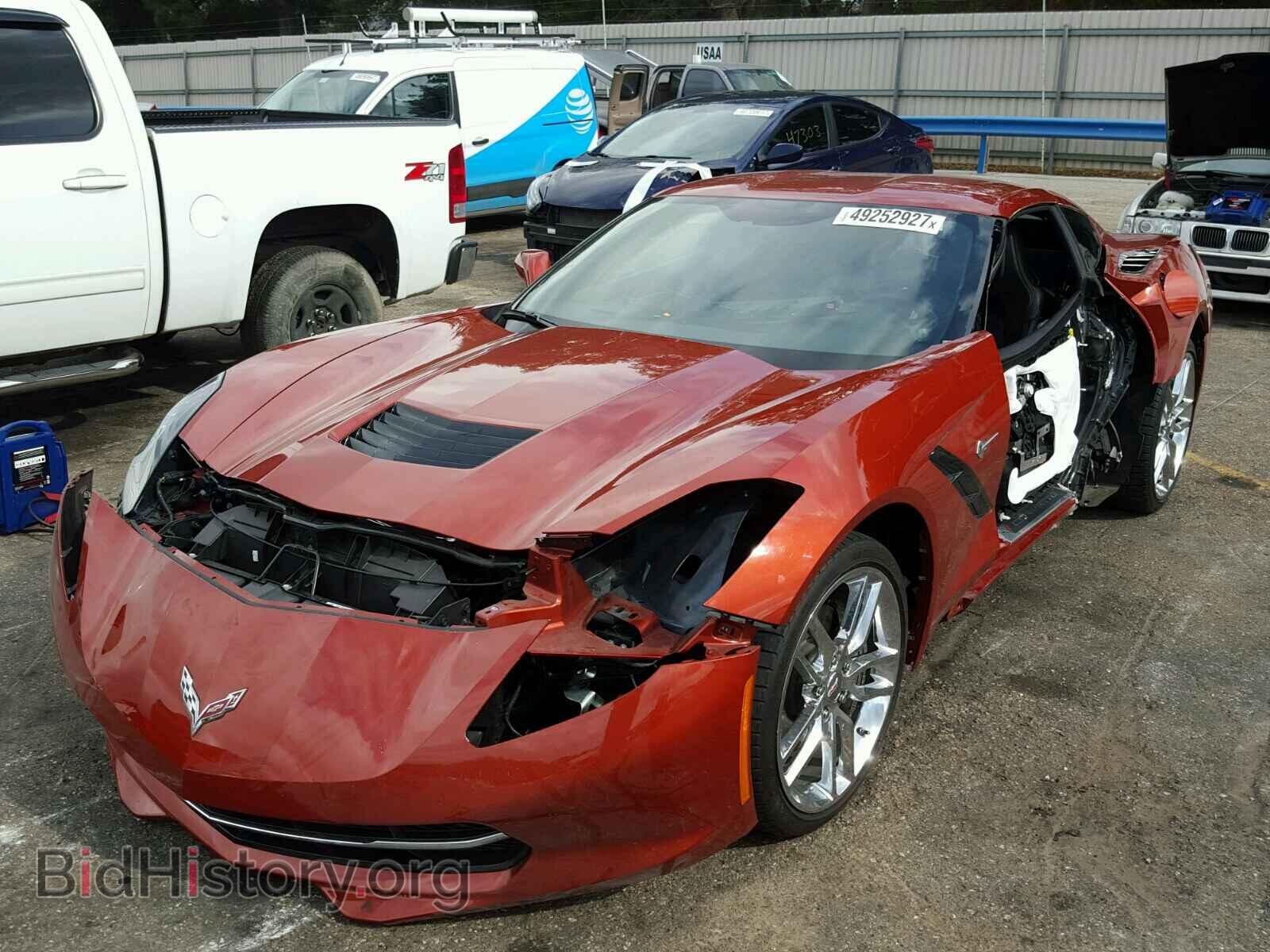2015 CHEVROLET CORVETTE - VIN: 1G1YB2D71F5111628 - Фото 2