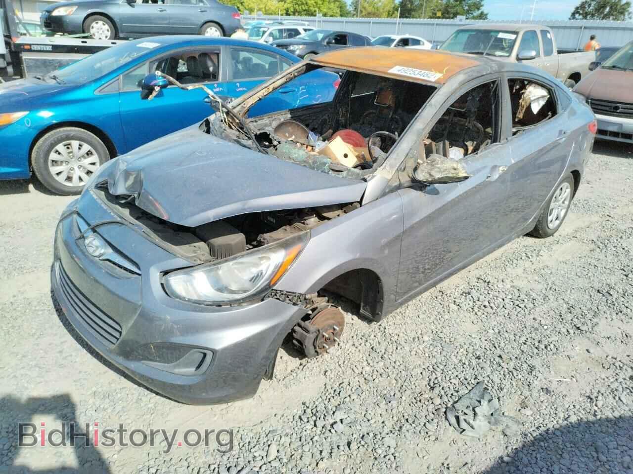 2014 HYUNDAI ACCENT - VIN: KMHCT4AE2EU664320 - Фото 2