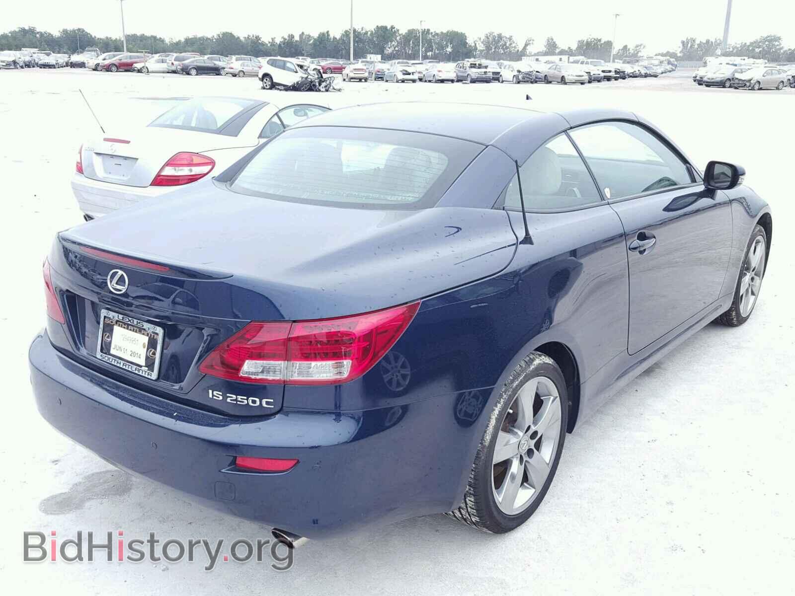 2011 LEXUS IS250 - VIN: JTHFF2C28B2516016 - Фото 4