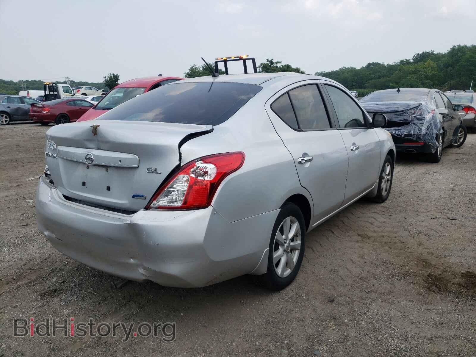 2012 NISSAN VERSA - VIN: 3N1CN7AP0CL836355 - Фото 4