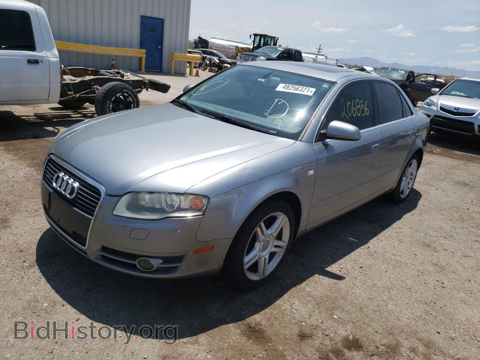2007 AUDI A4 - VIN: WAUDF78EX7A052858 - Фото 2