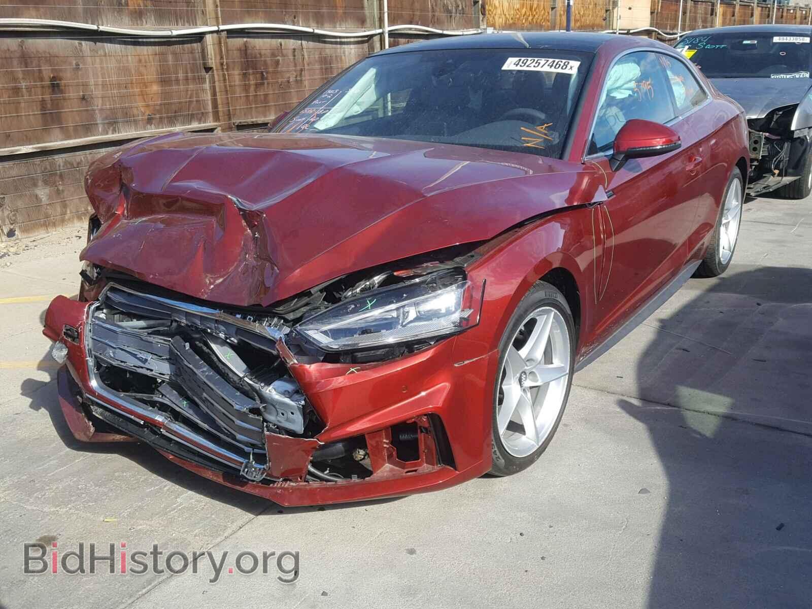 2018 AUDI A5 PREMIUM - VIN: WAUTNAF56JA041507 - Фото 9