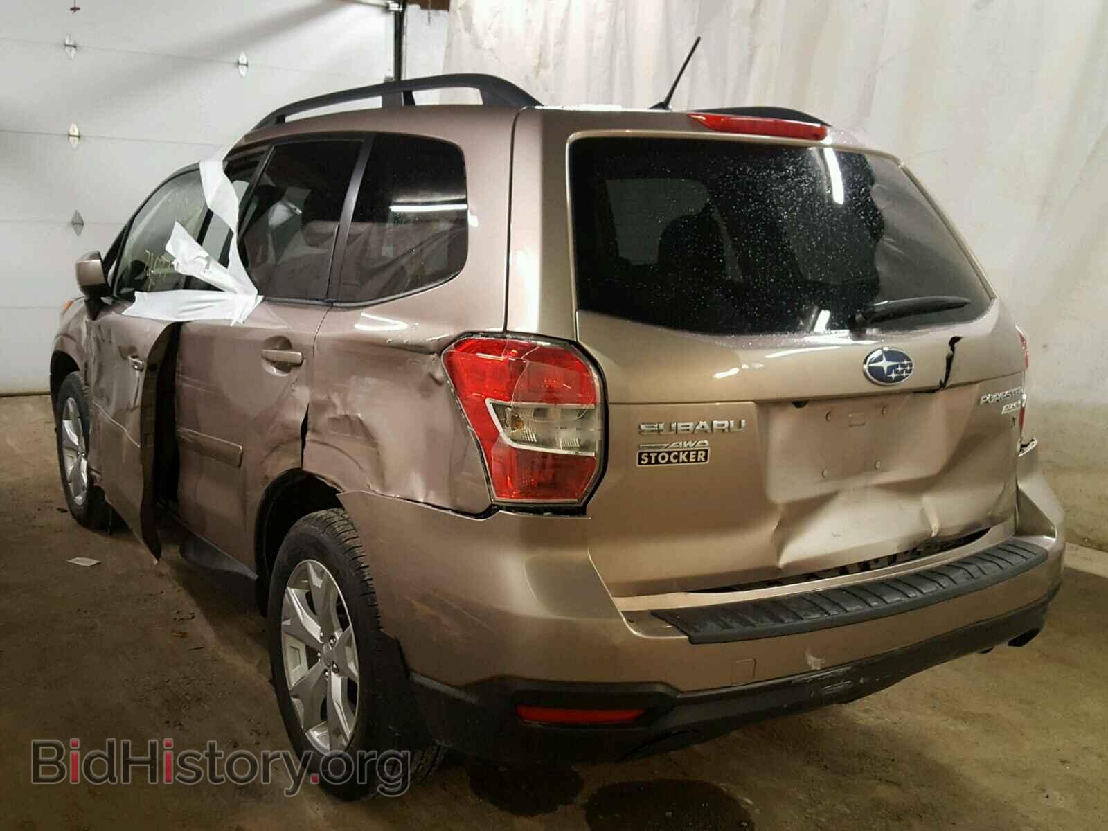 2014 SUBARU FORESTER - VIN: JF2SJAEC5EH439882 - Фото 3