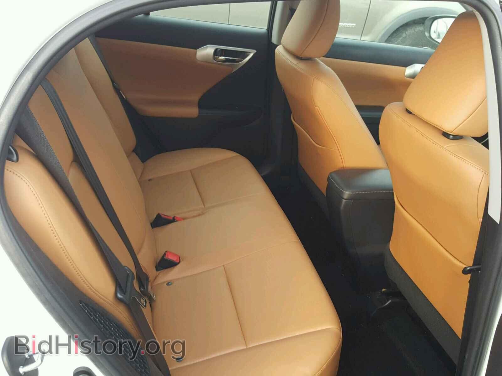 2012 LEXUS CT 200 - VIN: JTHKD5BH3C2091849 - Фото 6