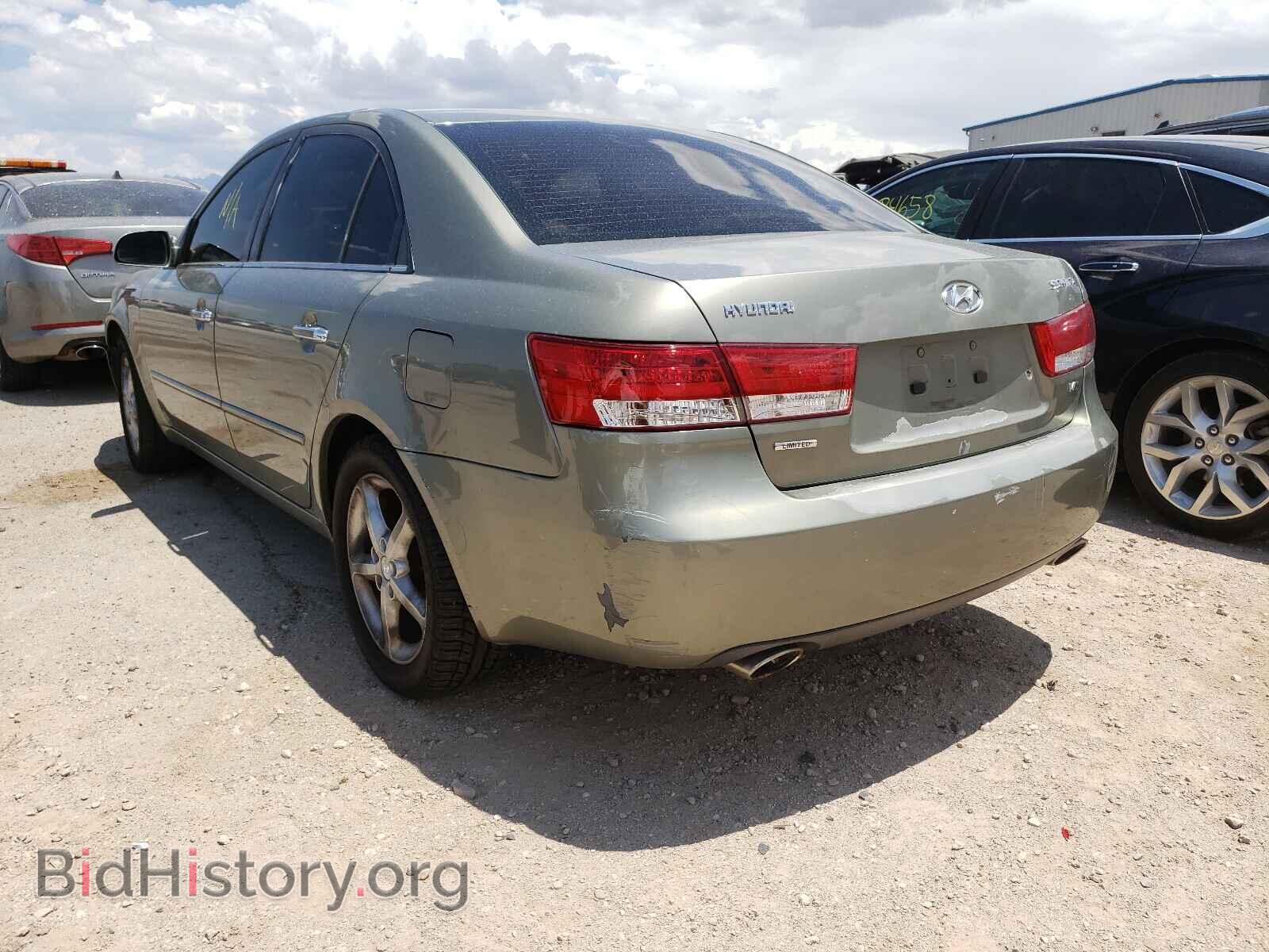 2007 HYUNDAI SONATA - VIN: 5NPEU46F17H200086 - Фото 3