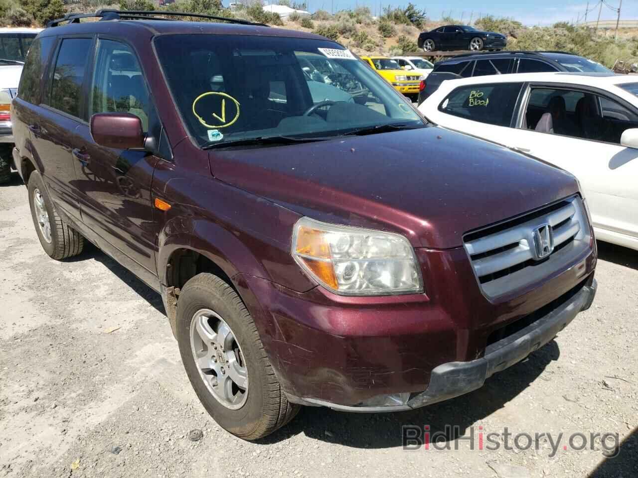 Фотография 2HKYF18467H529559 - HONDA PILOT 2007