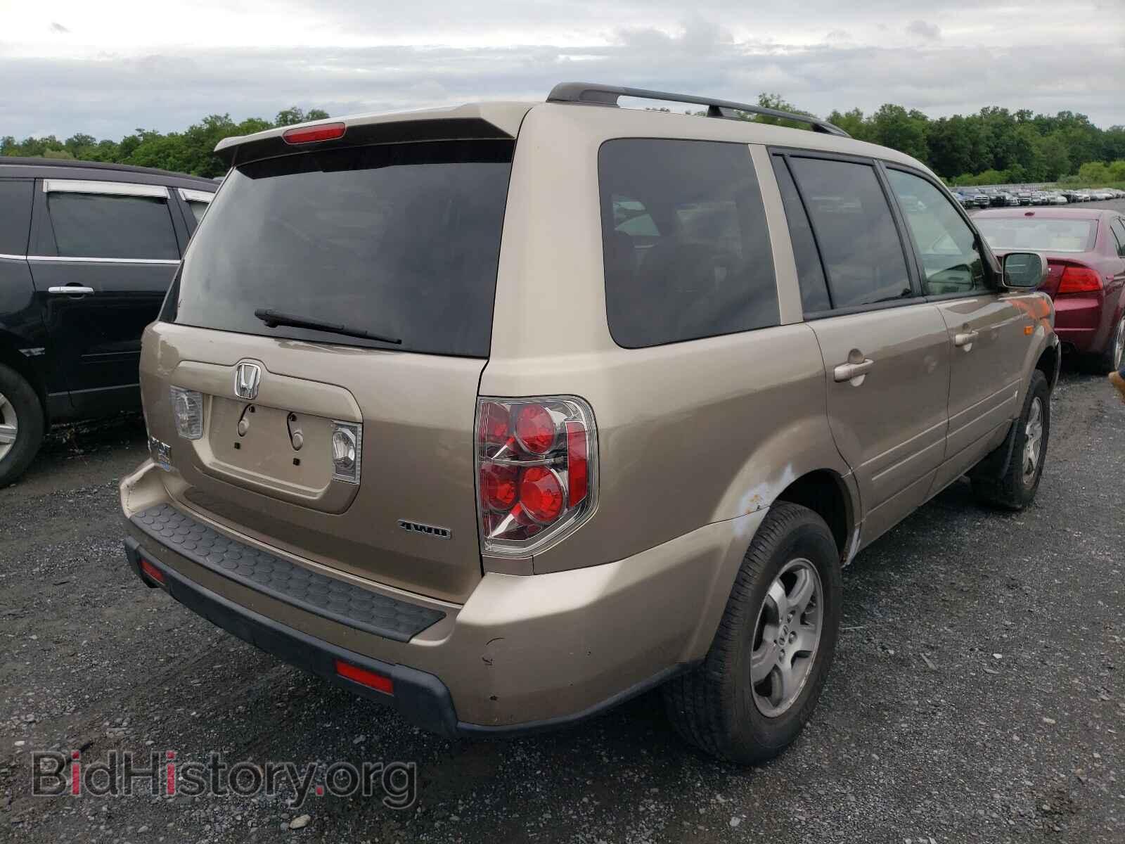 2006 HONDA PILOT - VIN: 2HKYF18566H561368 - Фото 4