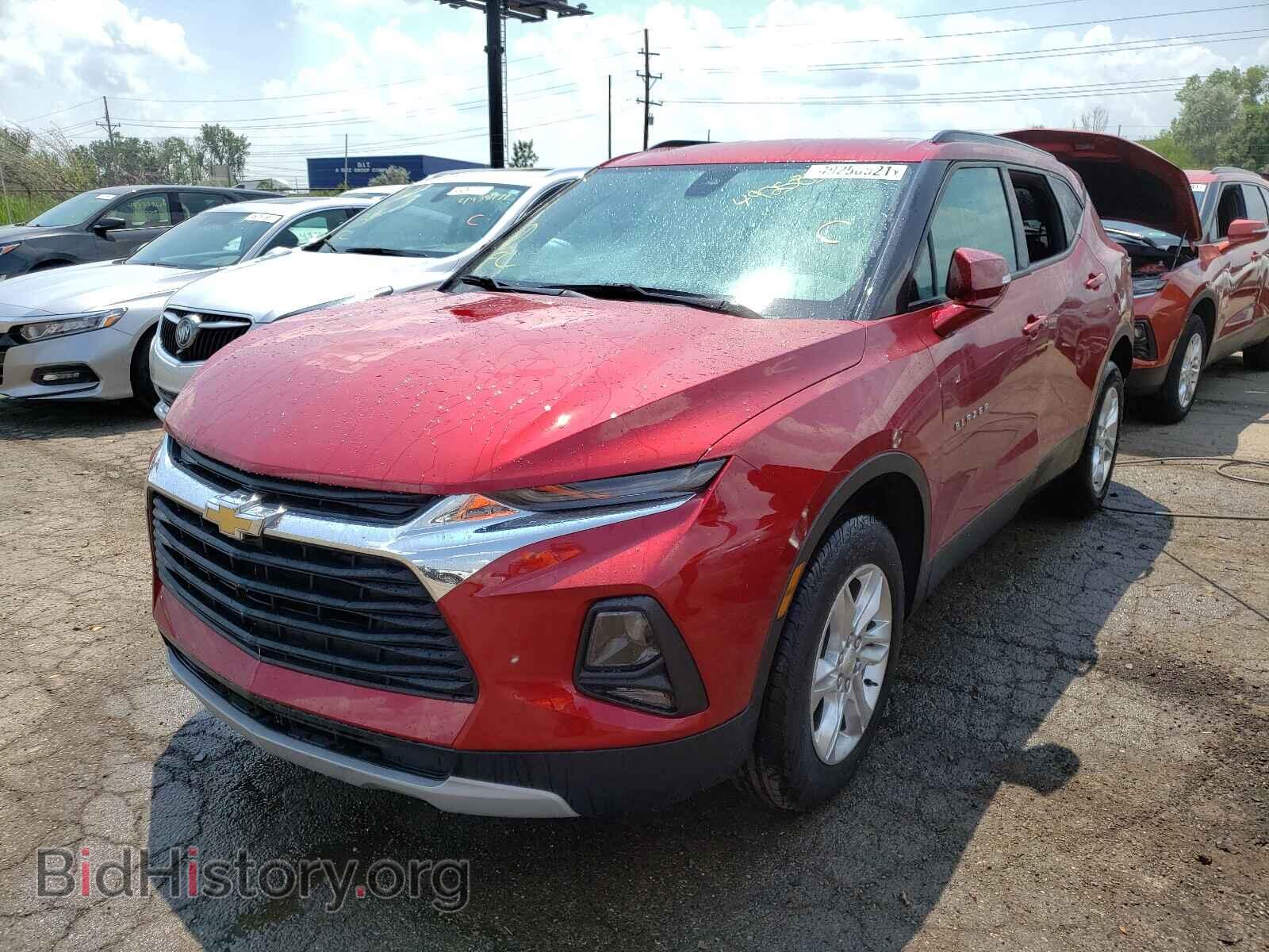2021 CHEVROLET BLAZER - VIN: 3GNKBCRS1MS510940 - Фото 2