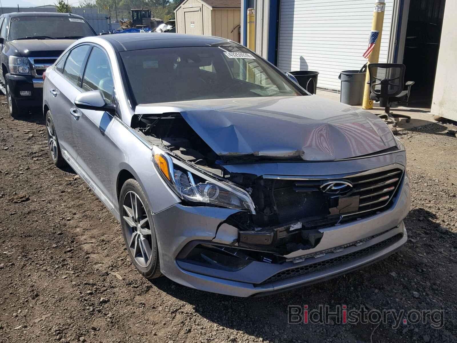 Photo 5NPE34AB0FH065527 - HYUNDAI SONATA 2015