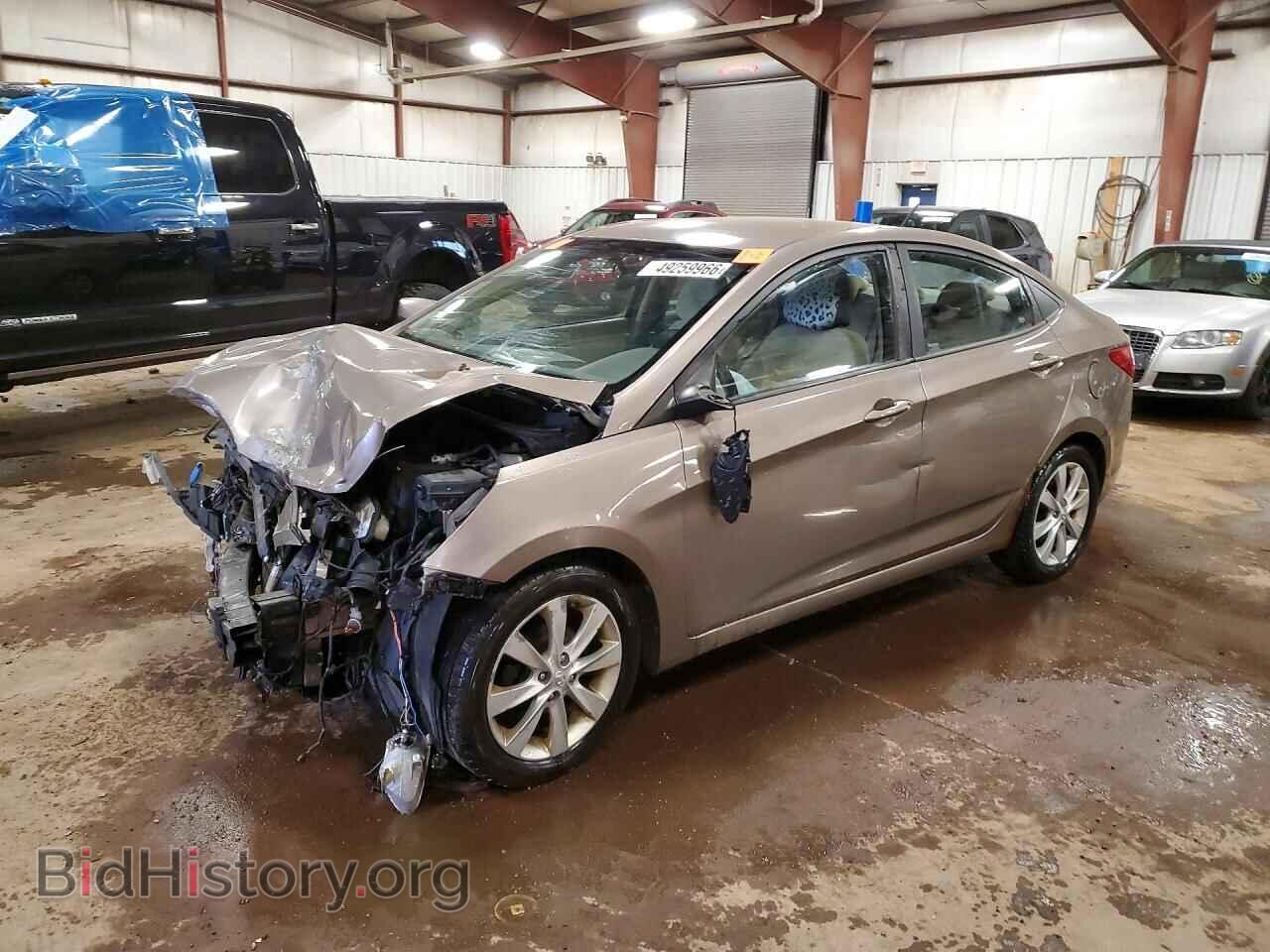 Photo KMHCU4AE3CU118605 - HYUNDAI ACCENT 2012
