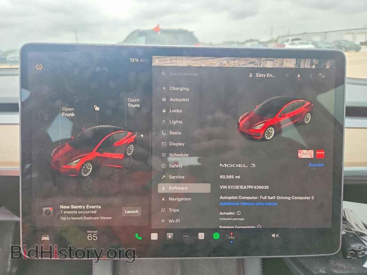 2023 TESLA MODEL 3 - VIN: 5YJ3E1EA7PF439035 - Photo 9