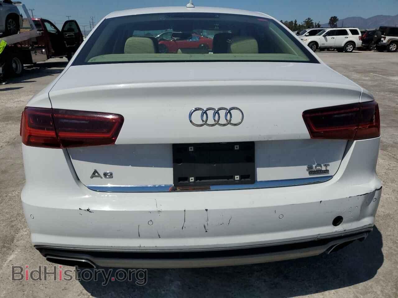 2016 AUDI A6 - VIN: WAUGFAFC1GN007361 - Фото 6