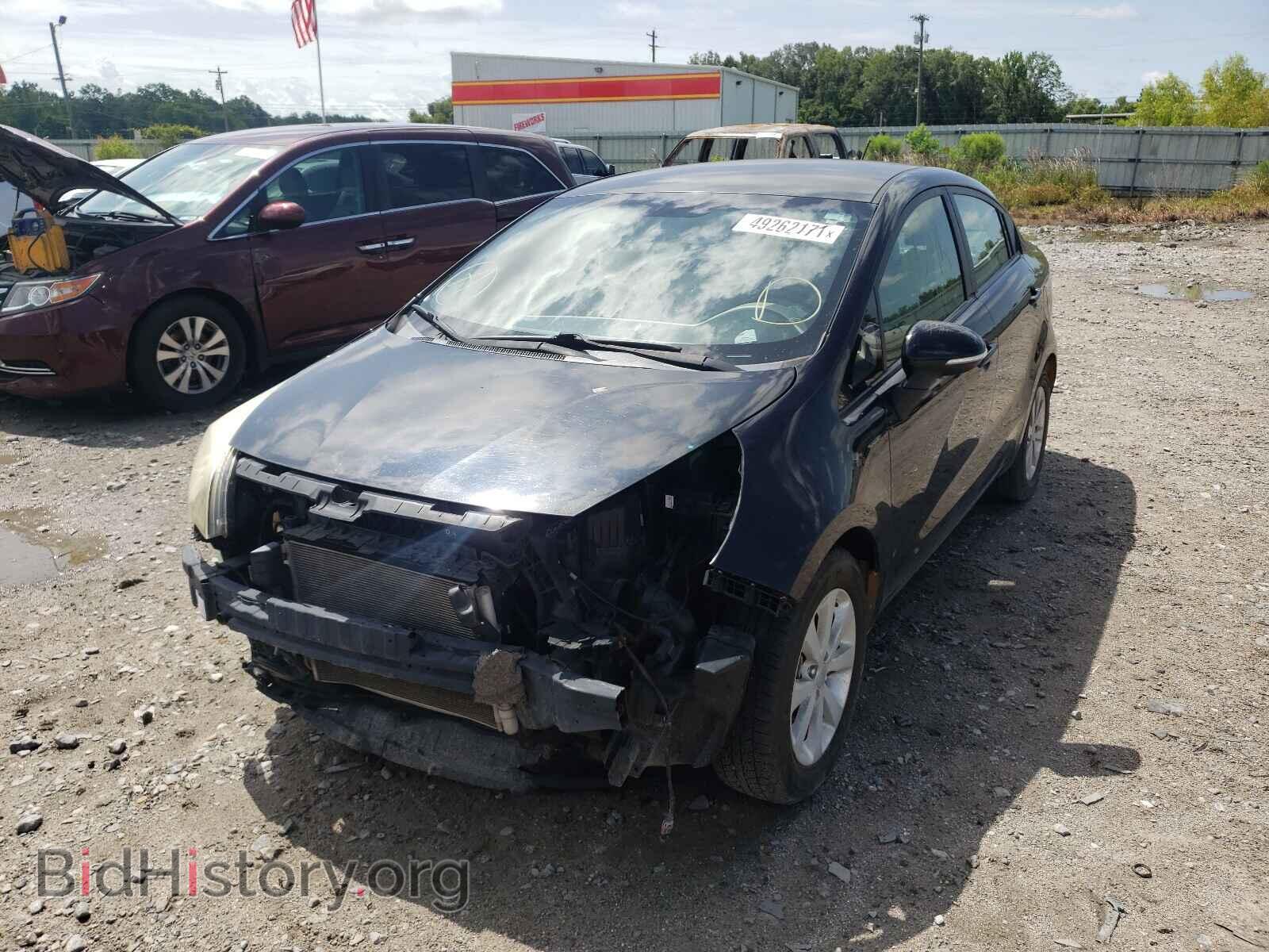 2013 KIA RIO - VIN: KNADN4A30D6174430 - Фото 2