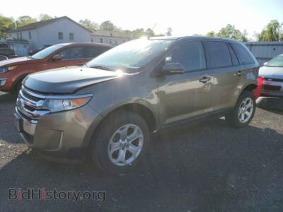2014 Ford EDGE Edge SEL, gray — VIN 2FMDK4JC2EBB05992, Copart