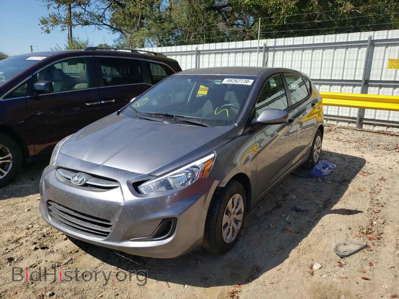 2017 HYUNDAI ACCENT - VIN: KMHCT5AE1HU342181 - Фото 2