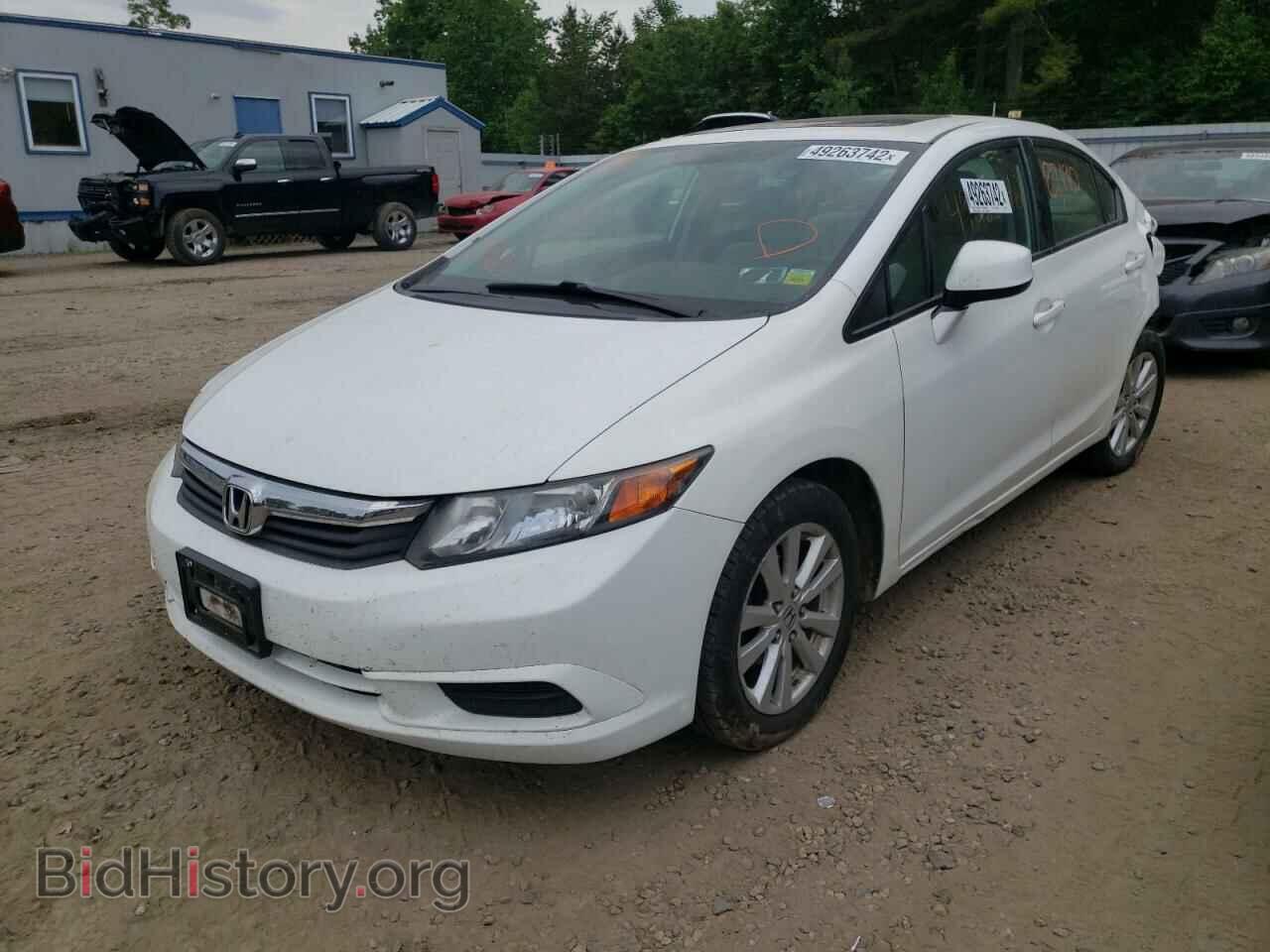 2012 HONDA CIVIC - VIN: 19XFB2F80CE352097 - Фото 2