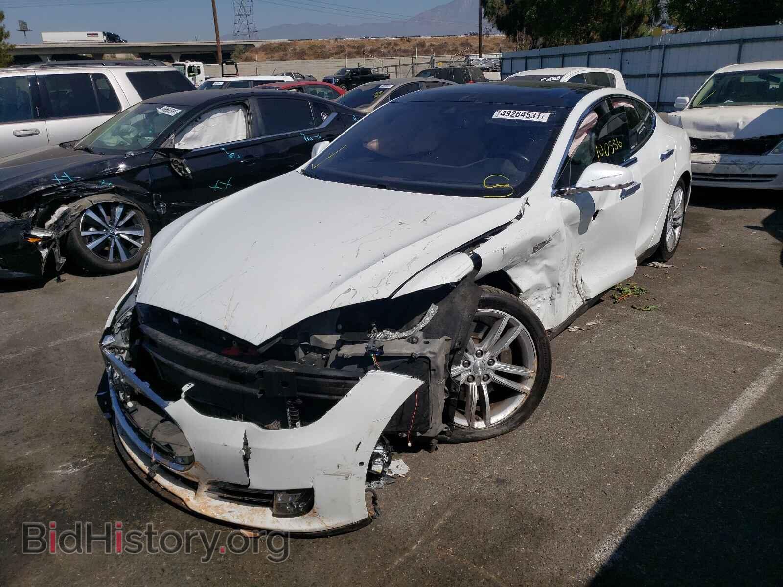 2015 TESLA MODEL S - VIN: 5YJSA1S16FF081369 - Photo 2
