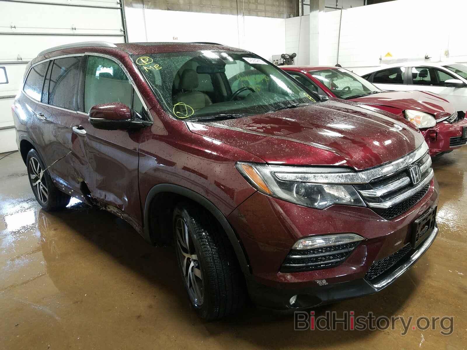 Фотография 5FNYF6H02GB043792 - HONDA PILOT 2016